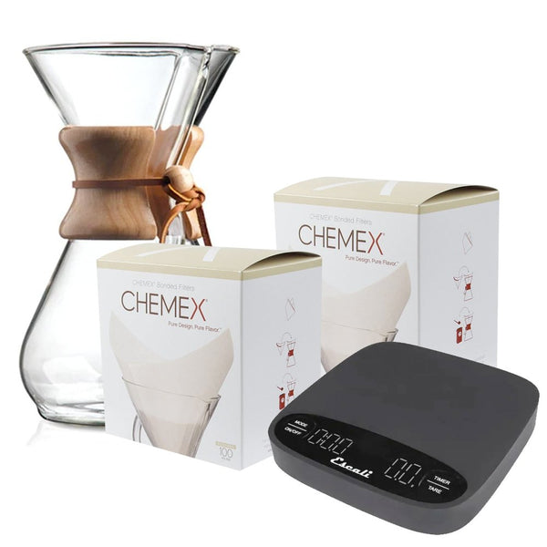 Chemex & Escali Combo - Coffee Gift Set