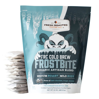 Organic Frostbite Cold Brew - Cold Brew Filter Packs