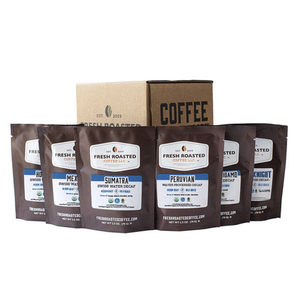 Water Process Decaffeinated Six Pack - Roasted Coffee Sampler