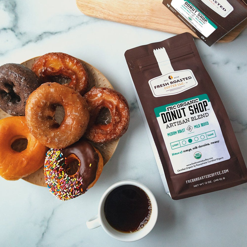 Organic Donut Shop - Roasted Coffee