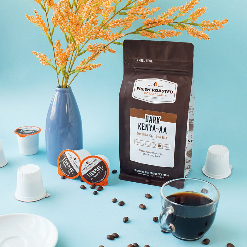 Dark Kenya AA - Roasted Coffee