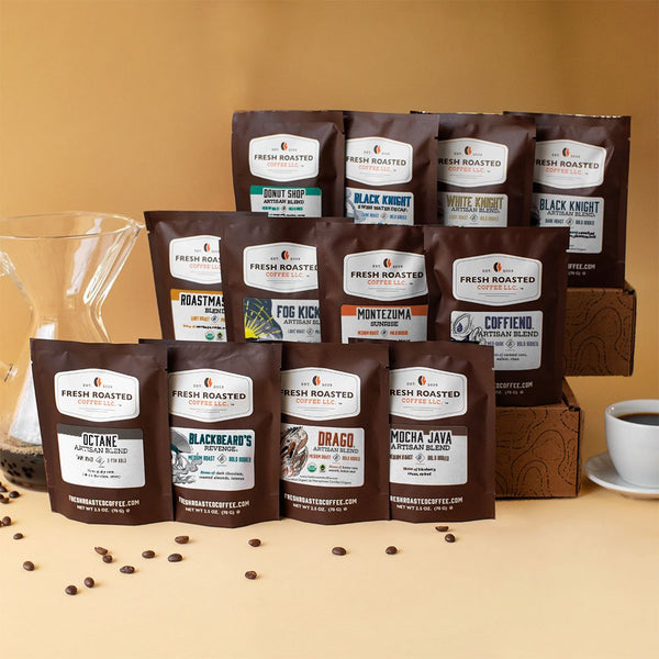 Premium Artisan Blends - Roasted Coffee Sampler
