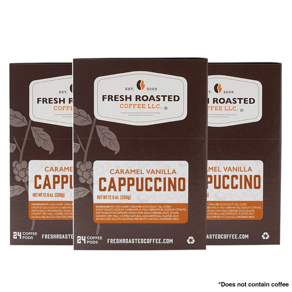 Caramel Vanilla Cappuccino - Powdered Drink Pods