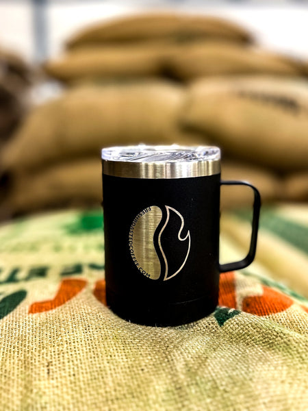 Fresh Roasted Coffee Laser-Etched Stainless Steel Mug