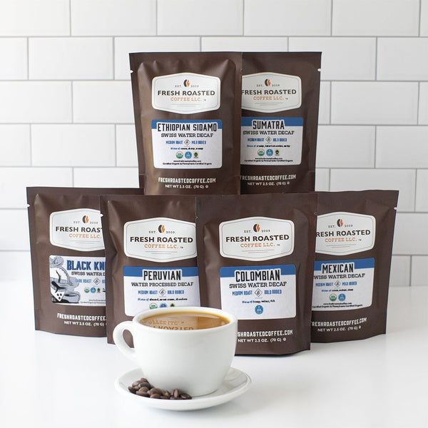 Water Process Decaffeinated Six Pack - Roasted Coffee Sampler