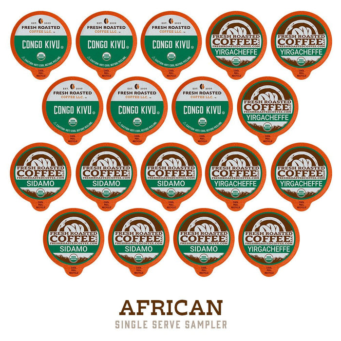 Organic African Sampler - Classic Pods