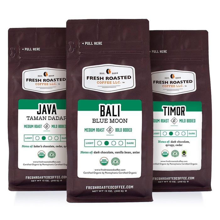 Tour of the Indo-Pacific (Organic) - Roasted Coffee Bundle