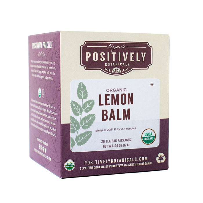 Lemon Balm - Botanical Tea Bags