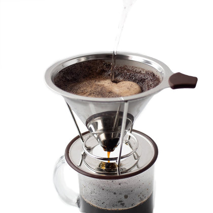 Stainless Steel Filter & Pour-over Dripper