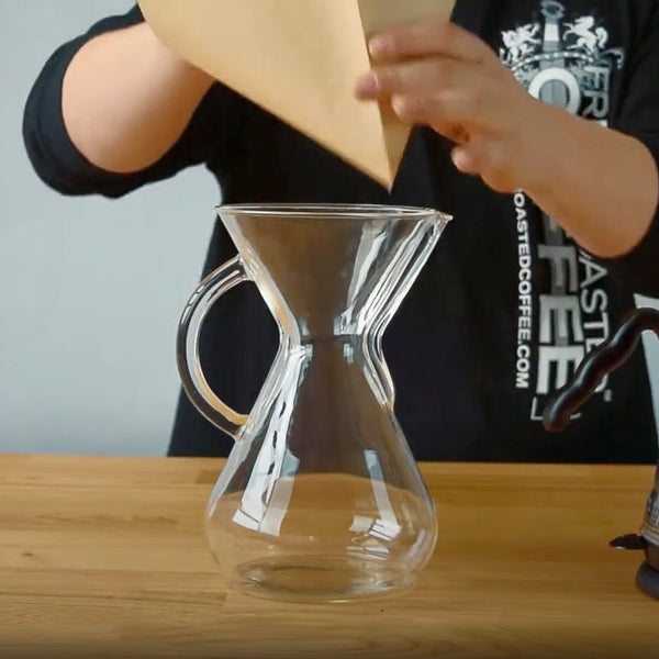 Chemex® Coffee Maker, 8 Cup Glass Handle