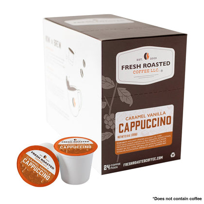 Caramel Vanilla Cappuccino - Powdered Drink Pods