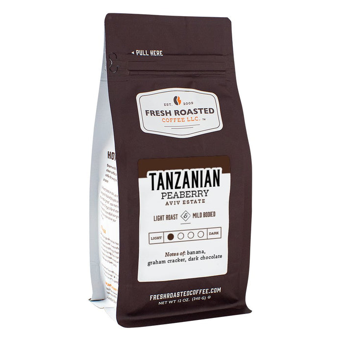 Tanzanian Peaberry Aviv Estate - Roasted Coffee