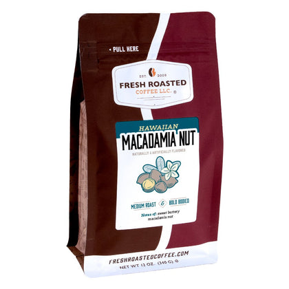 Hawaiian Macadamia Nut - Flavored Roasted Coffee