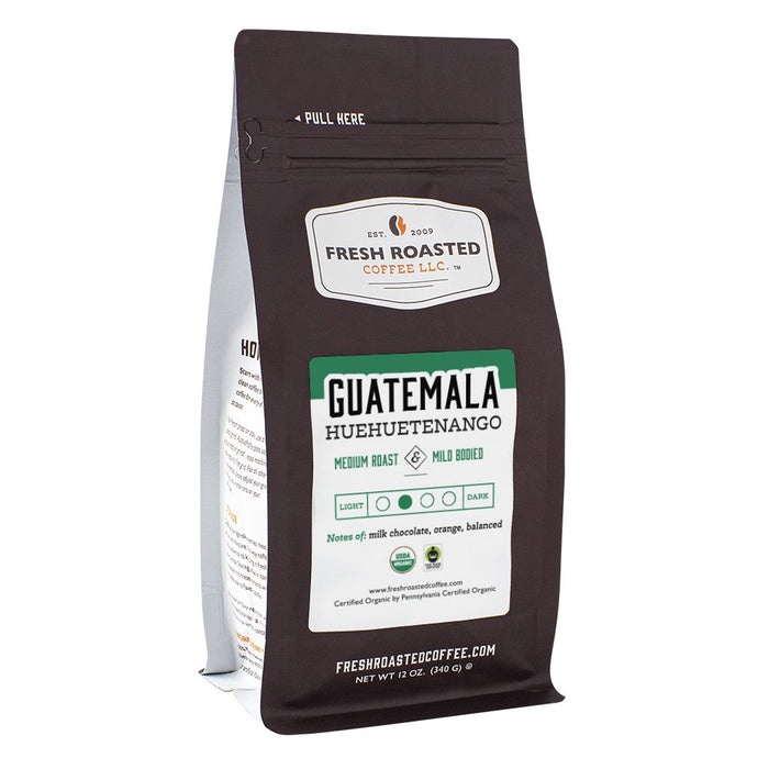 Organic Guatemalan Huehuetenango - Roasted Coffee