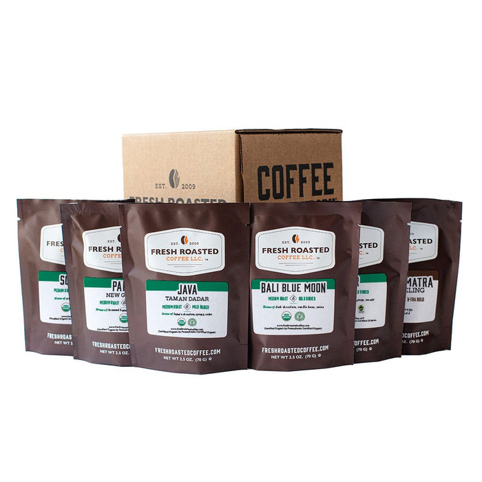 South Pacific Six Pack - Roasted Coffee Sampler